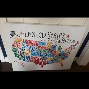 United States of America wall hanging